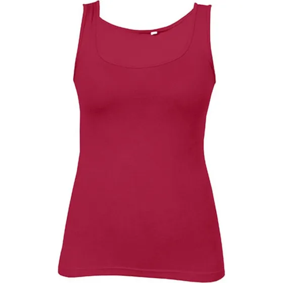 Promodoro Figurbetontes Tank Top Cherry Berry XL