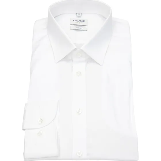Olymp Body Fit Hemd Level 5 wei 706064-00