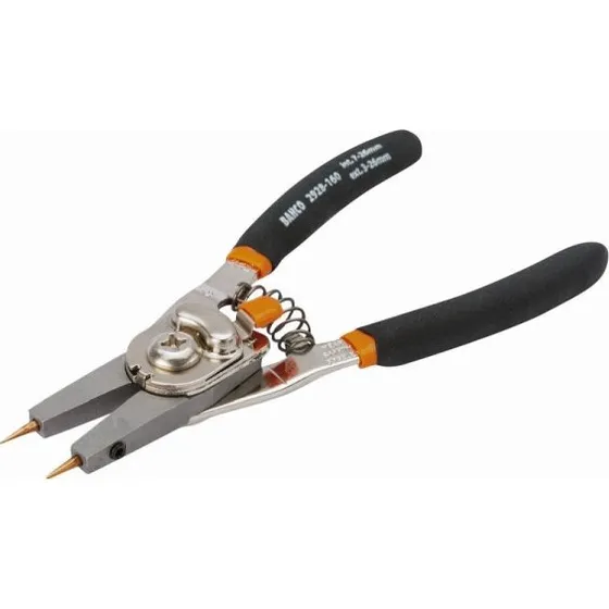 Bahco Sicherungsringzange 250 mm umstellbar