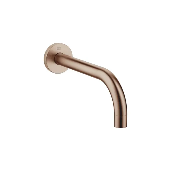 Dornbracht TARA Wand-Auslauf Bronze gebürstet 190 mm
