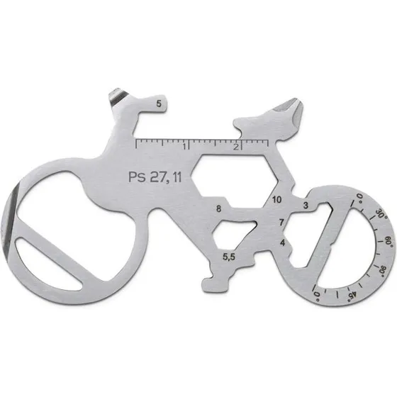 Ps 27,1 Multitool Fahrrad Edelstahl mit Gravur
