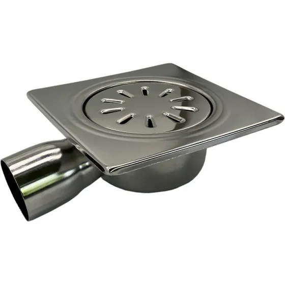 Villeroy & Boch Bodenablauf Edelstahl 150x150 mm DN50