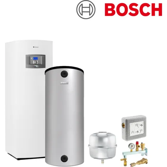 Bosch Supraeco T STM01 Sole/Wasser-Wärmepumpe mit 120-L-Pufferspeicher
