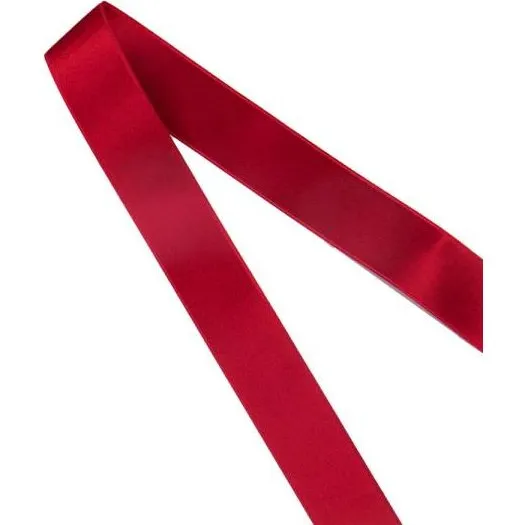 Satinband 25 mm weinrot