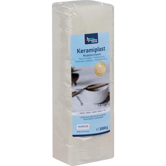 Glorex Keramiplast 2500 g, weiß