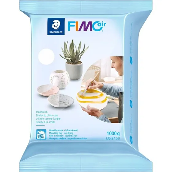 Staedtler FIMO air Modelliermasse Weiß 1kg