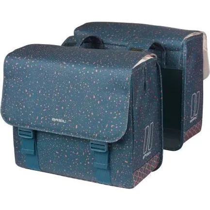 Basil Flair Doppeltasche 35L navy blau