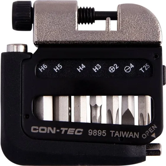 Con-Tec Pocket Gadget PG1 Multifunktionswerkzeug schwarz