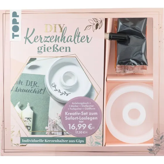 Kreativ-Set »Kerzenhalter gießen«