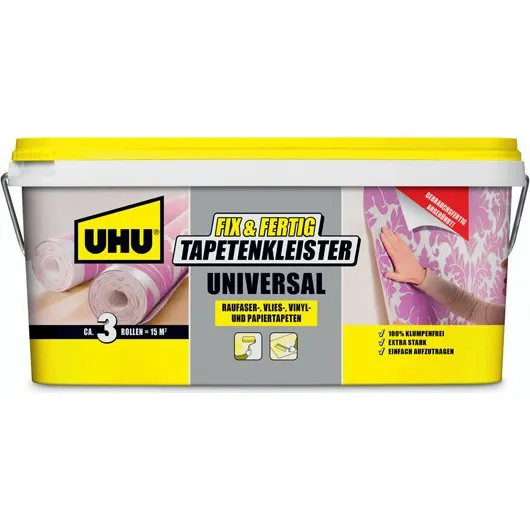 UHU Fix & Fertig Tapetenkleister Universal 2,5 kg