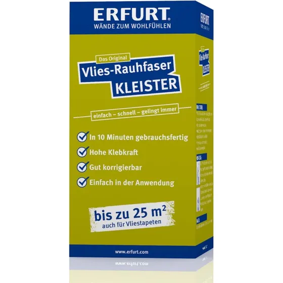 Erfurt Vlies-Rauhfaser Tapetenkleister 200g