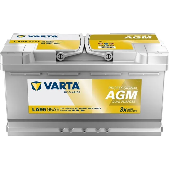 VARTA LA95 AGM 12V 95Ah Dual Purpose