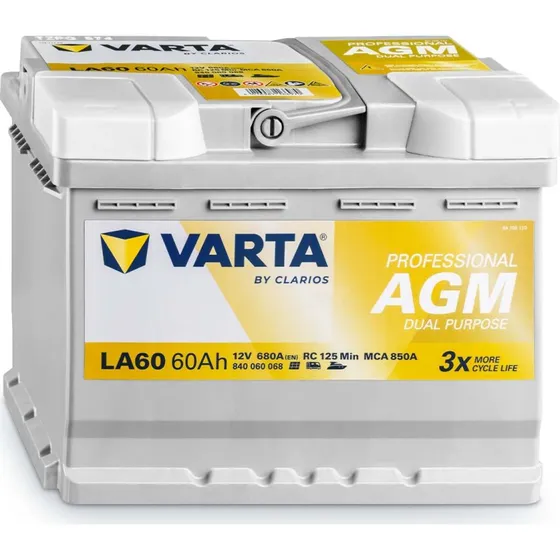 Varta LA60 Professional AGM 60Ah 12V Batterie
