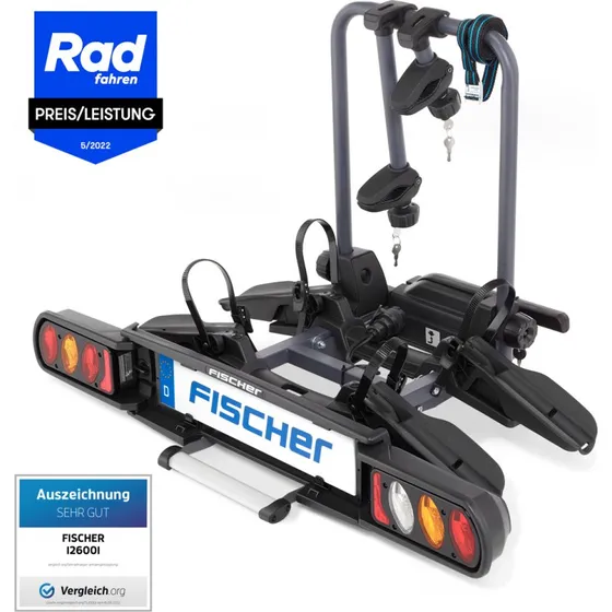 Fischer Proline Evo 2 Kupplungs-Fahrradträger für 2 Fahrräder