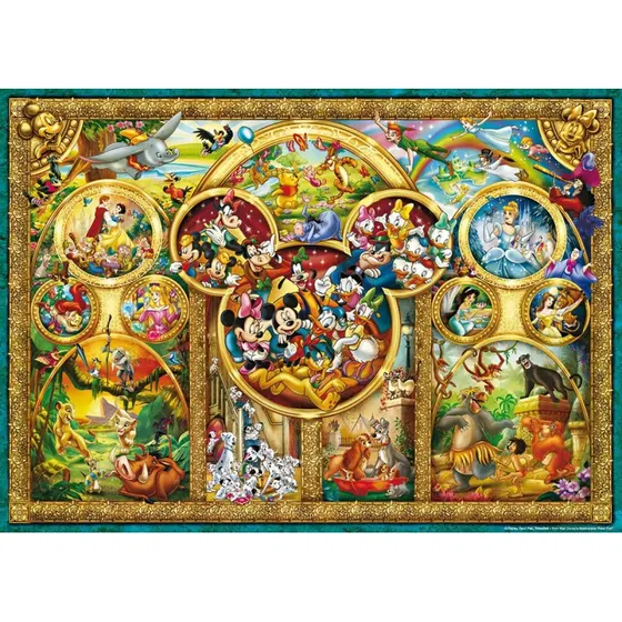 Ravensburger Puzzle 1000 Teile - Die schönsten Disney Themen