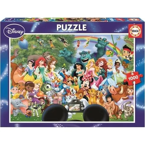 Educa Puzzle 1000 Teile: Die wunderbare Welt von Disney