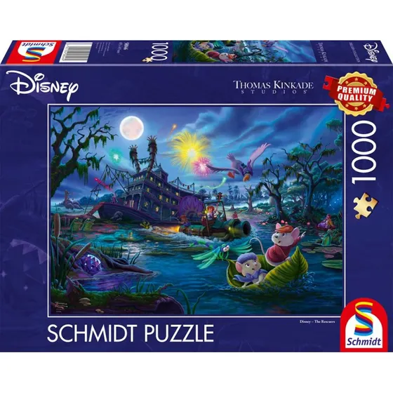 Thomas Kinkade Studios: Disney Dreams The Rescuers 1000 Teile Puzzle
