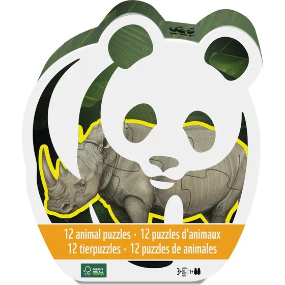 WWF 12 Tierpuzzles – Nachhaltig & kindgerecht