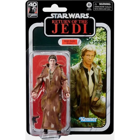 Hasbro Star Wars Black Series Han Solo Endor Gear 6" 40th Anniversary