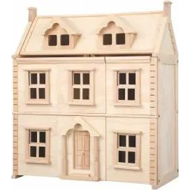 PlanToys Viktorianisches Holzpuppenhaus 2 Etagen