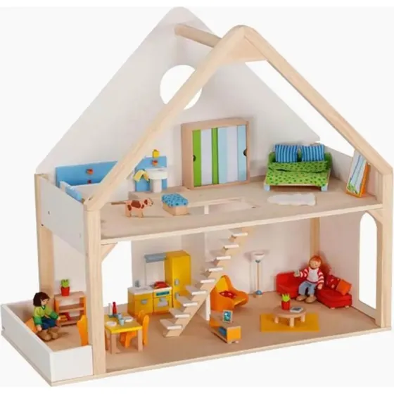 Goki Puppenhaus 2 Etagen aus Holz