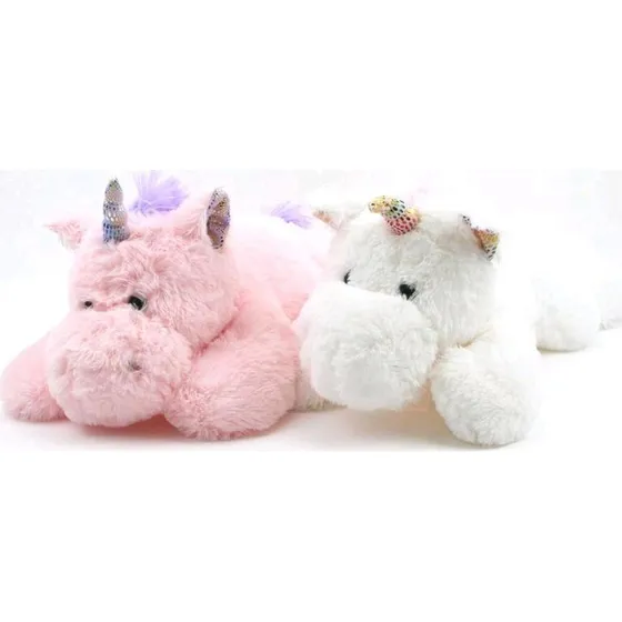 Einhorn-Plüsch 62 cm, rosa oder weiß