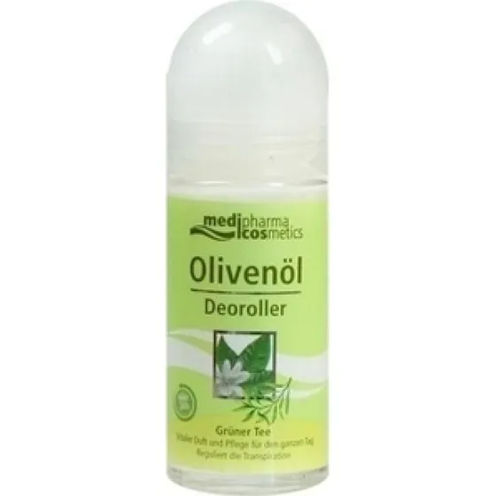 medipharma cosmetics Olivenl Deoroller Grner Tee 50 ml