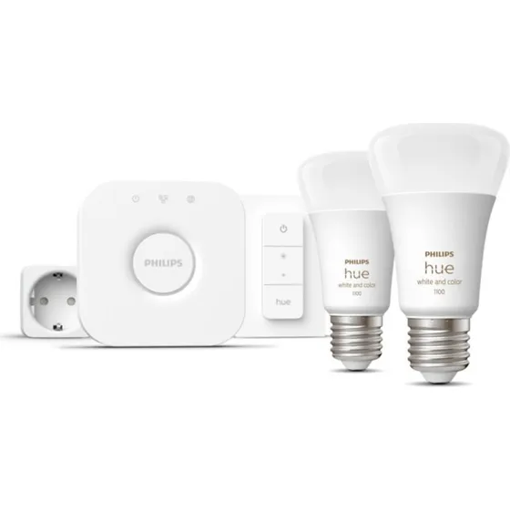 Philips Hue White & Color Ambiance E27 9 W Starter-Set