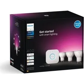 Philips Hue GU10 White & Color Ambiance Starter Kit (3-Pack) mit Bridge