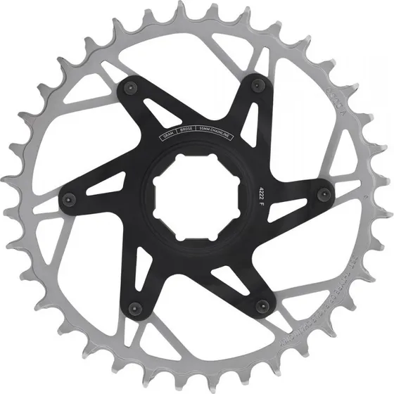 SRAM XX Eagle T-Type 36T Kettenblatt für TQ HPR50/HPR60