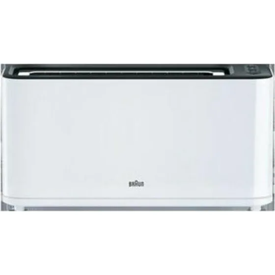 Braun HT3100WH Weiß Langschlitz-Toaster