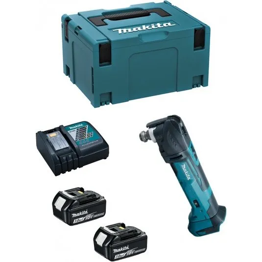 Makita DTM51RFJ 2x 3,0Ah Akku-Multifunktionswerkzeug