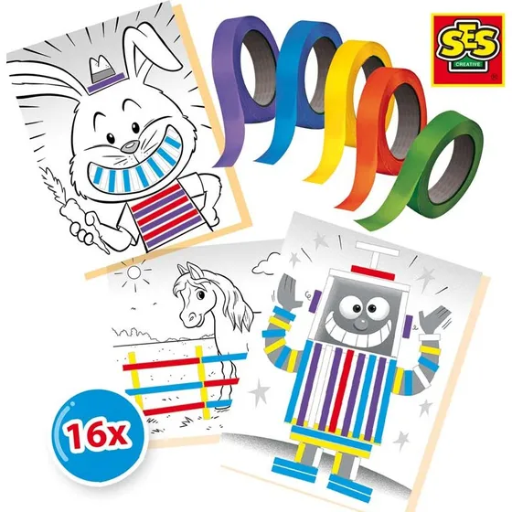 SES Montessori Ich lerne kleben