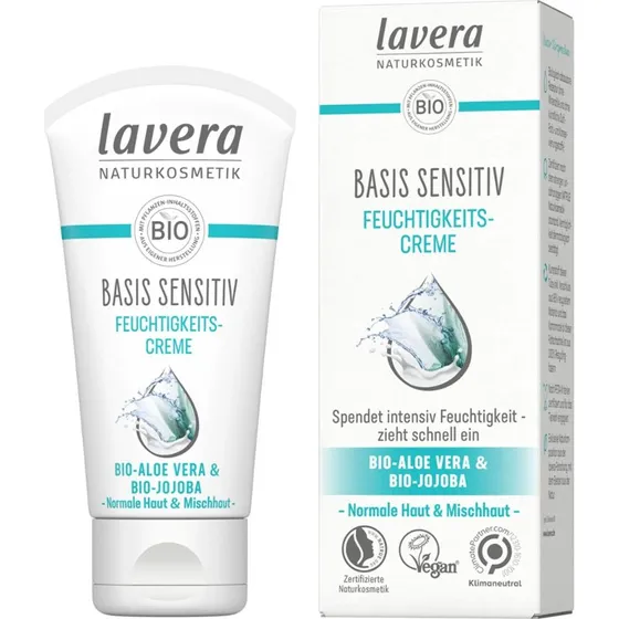 LAVERA basis sensitiv Feuchtigkeitscreme Bio-Aloe Vera & Jojoba