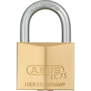 ABUS Vorhngeschloss 75/50 Messing mit Wendeschlssel