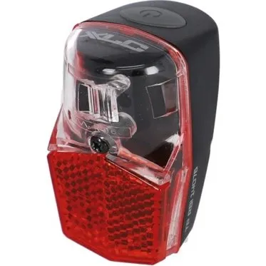 XLC CL-E52 Batterie-Rückleuchte LED schwarz/rot