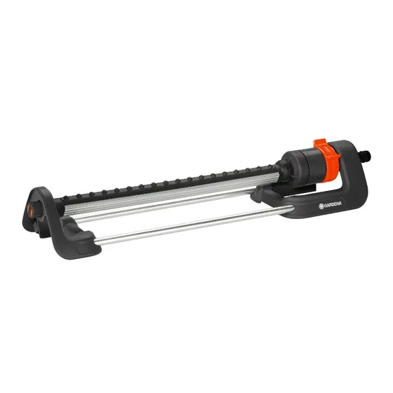 GARDENA Viereckregner Aqua L, stufenlos einstellbar, bis 18 m Reichweite