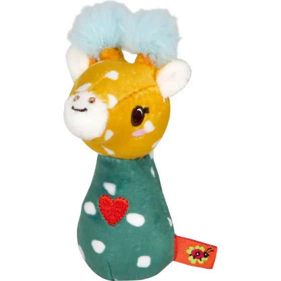 Spiegelburg Minirassel Giraffe BabyGlück, 9 cm