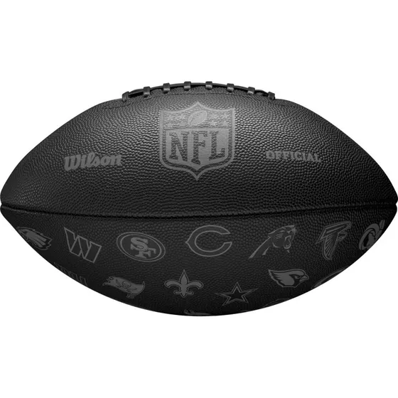 Wilson NFL 32 Team Logos Schwarz Vollgröße Football