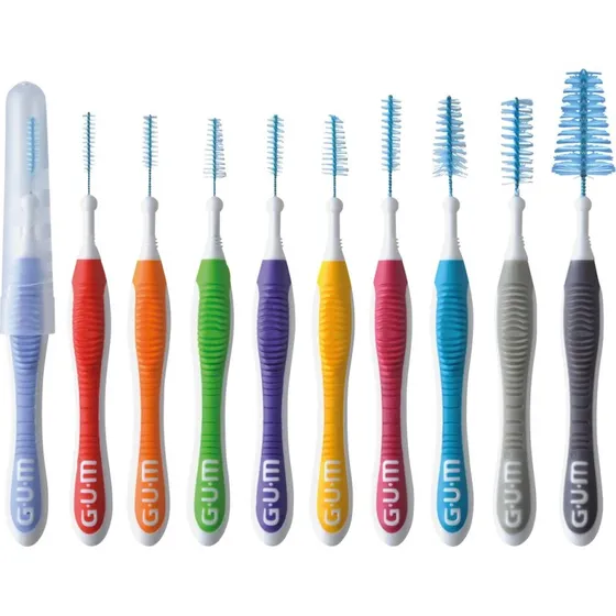 GUMÂ® TRAV-LERÂ® Interdentalbürsten 0,6 mm, hellblau, 6 Stück