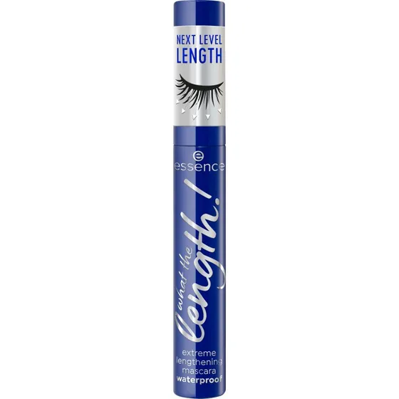 Essence What The Length! Waterproof Mascara 02 Schwarz