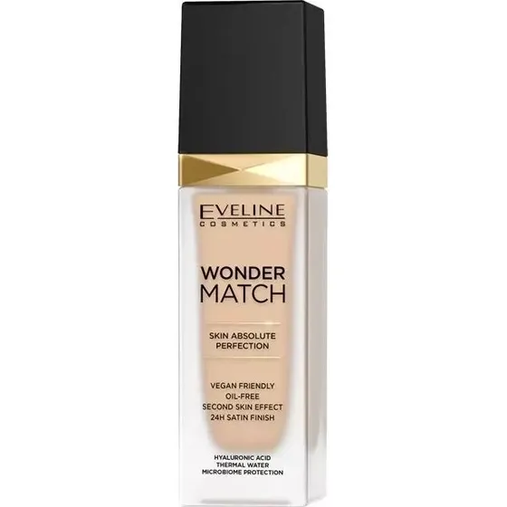 Eveline Wonder Match Grundierung 10 Light Vanilla 30 ml