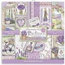 Stamperia Provence Scrapbooking-Papierblock 30x30cm