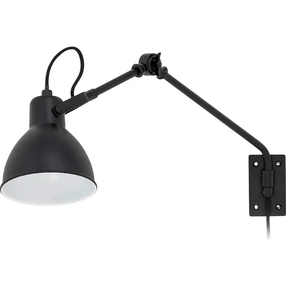 Bloomingville Jili Wandleuchte Schwarz Metall
