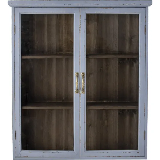 Bloomingville Hazem-Schrank blau, 81x91x22 cm