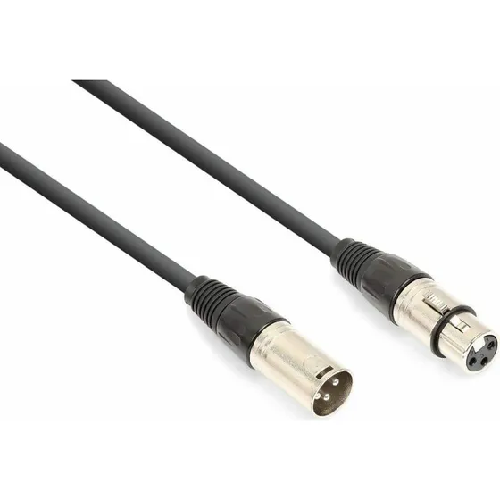 Vonyx DMX-Kabel XLR m/w 1,5 m 110 Ohm