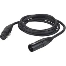 DAP FL09 DMX/AES-EBU XLR 3P 6m Schwarz