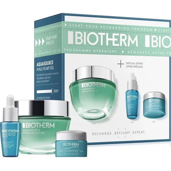 Biotherm Aquasource Hyalu Plump Gel Set 3 Stück