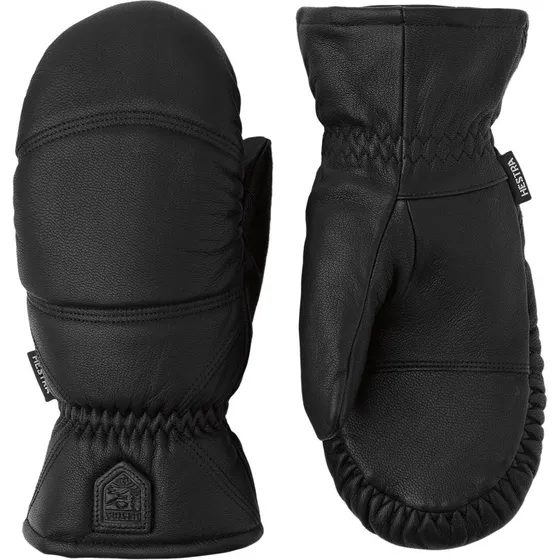 Hestra Leather Box Mitt Schwarz