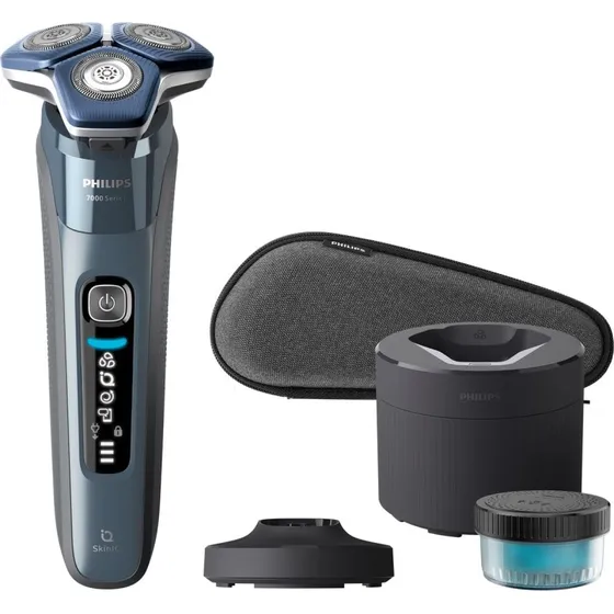 Philips S7882/55 Series 7000 Nass-Trocken-Rasierer Blau